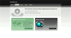 Desktop Screenshot of blog.surfrider.eu
