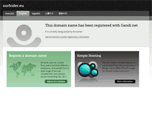 Tablet Screenshot of blog.surfrider.eu
